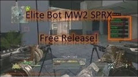 MW2 Elite Bot SPRX v3.0 (Amazing New Options!)