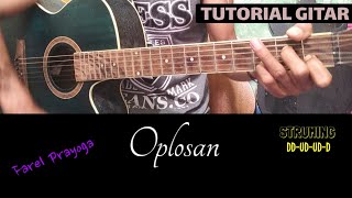 ( Kunci Gitar ) oplosan - farel Prayoga feat fire Amanda // Tutorial Gitar Pemula