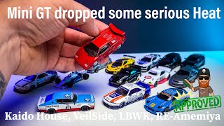 VeilSide Supra, LBWK Kenmeri & RE-Amemiya RX-7! 🔥 NEW Mini GT & Kaido House