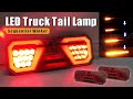 9～32V対応！ 【汎用 LEDテールランプ 】流れるウインカータイプ
