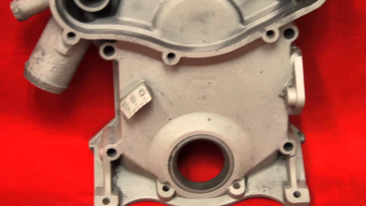 1964 1965 GTO Timing Chain Cover, Part 9790347 YouTube
