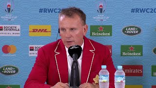 Canada head coach Jones positive post match press conference