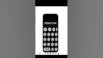 iPhone calculator using html and CSS #coding #code #shorts #shortvideo