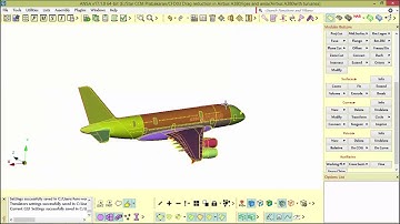 ANSA Airbus geometry cleanup part 8
