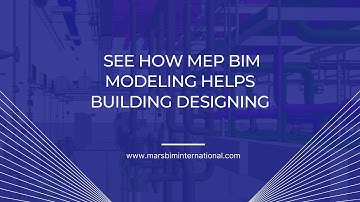 See how MEP BIM modeling helps building designing