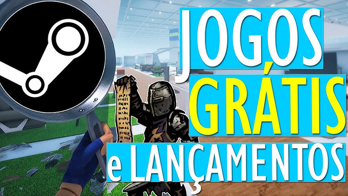 NOVOS JOGOS GRÁTIS para PC (4 JOGOS de GRAÇA para JOGAR na STEAM) e  LANÇAMENTOS da SEMANA! 