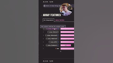 Новые фичи Array из State of JS 2024