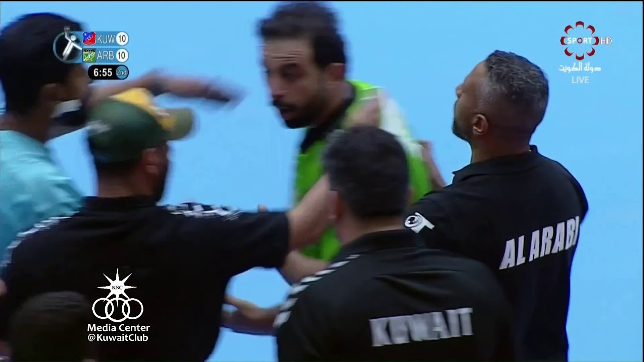 ملخص مباراة الكويت 19 × 18 العربي ـ نهائي كأس الأتحاد لكرة اليد ـ التتويج 2018 ـ 2019