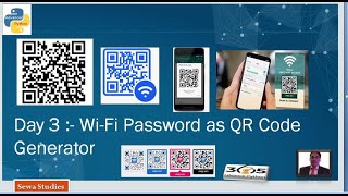 Day 3- Wi Fi Password as QR Code Generator in Python