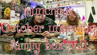 Munchpak October 2017 unboxing family box pt.3