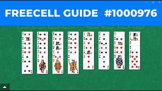 FreeCell 1000976（フリーセル） ( TдT)ノ Unknown difficulty level screenshot 5