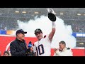 New England Patriots AFC Championship Trophy Presentation