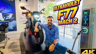 Ultraviolette F77 Mach 2 Review: India's Fastest Electric Bike! ⚡ 0-60 in 2.8 Seconds? #gatimaan993