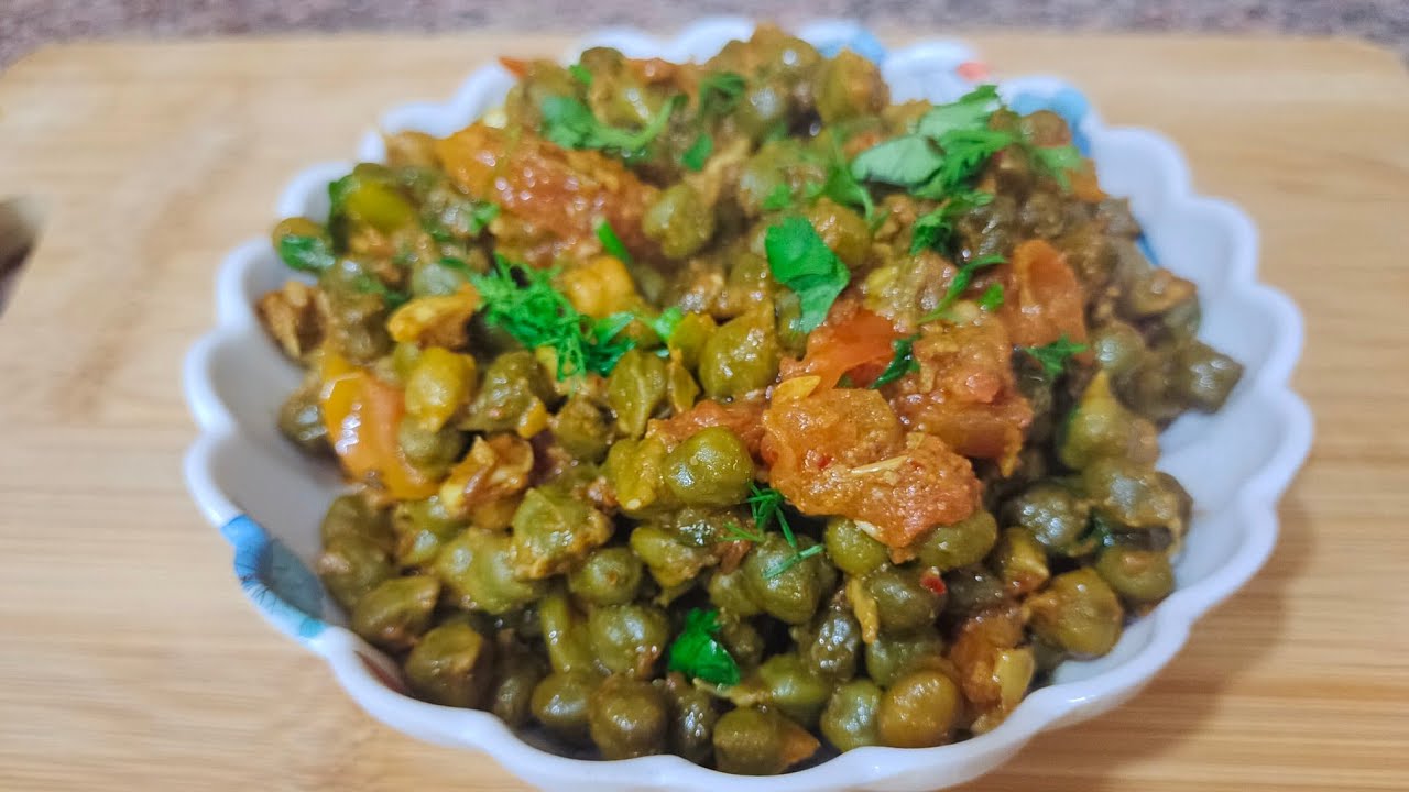 सीजनेबल हरे चने की सब्जी टेस्टी और जल्दी बनने वाली seasonable haray chane ki sabji 2 min mein taiyar