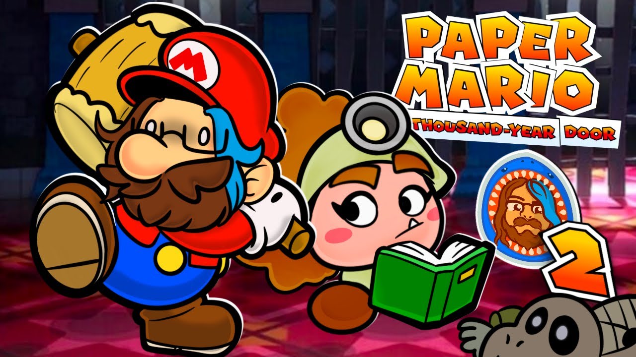 Is This Skeleton Your Dad? | Paper Mario The Thousand Year Door Part 2 ...