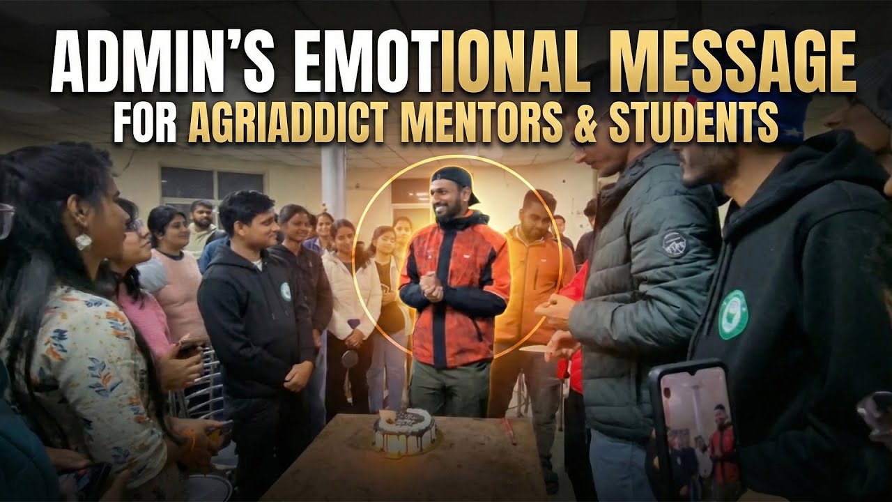 Emotional message to All Agricultural students from IARI, New Delhi❤️