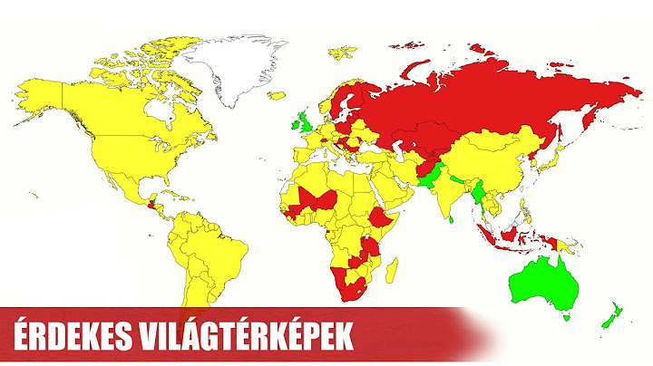 Érdekes világtérképek, melyekkel nem találkoztál az atlaszban