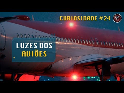Vídeo: Quais são as luzes piscando nos aviões?