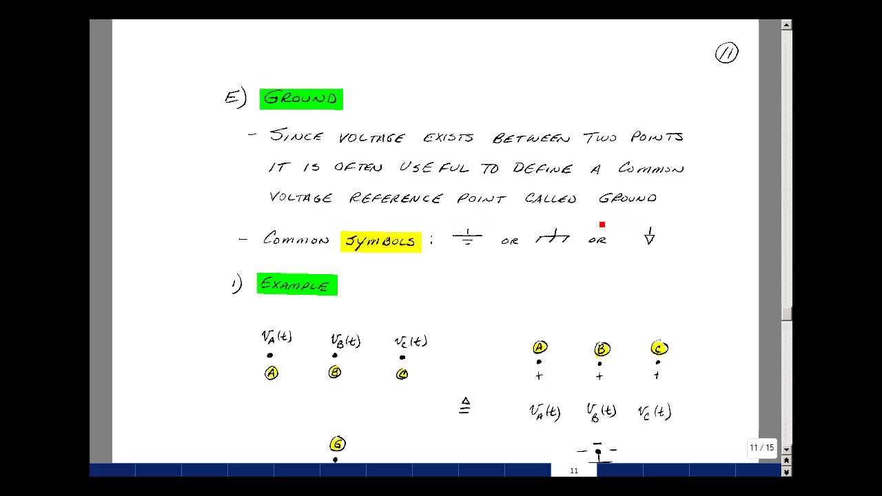 ECE201msu: Chapter 1 - Electrical Ground