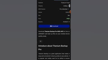 Titanium Backup Pro | How To | Download | Android | Root |