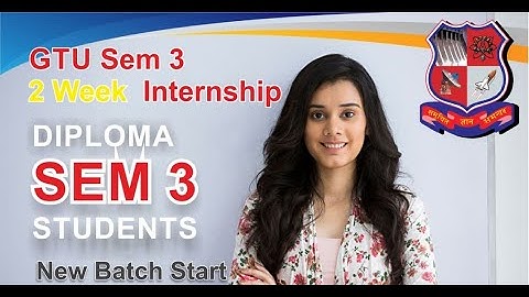 GTU Summer Internship-I 2023 DIPLOMA SEM 2