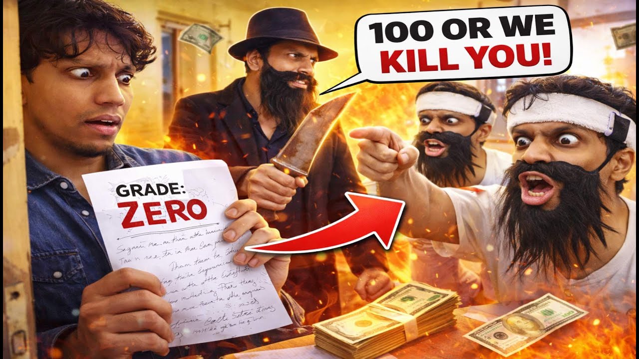 STUDENT THREATENS TEACHER FOR 100 MARKS !!!!