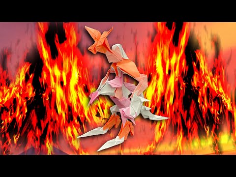 【折り紙ドラゴン】カドクレイ/【origamidragon】Cadclay