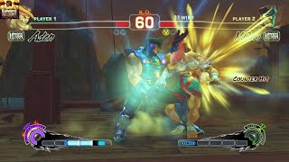 Bison crouch heavy punch into super FTW