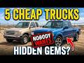 5 Cheap Trucks Nobody Wants (But Are Real Hidden Gems)
