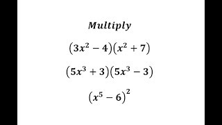 Multiply Binomial with Higher Powers