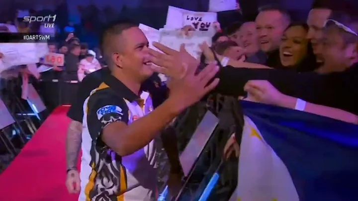 Christian Perez Walk on - World Darts Championship...