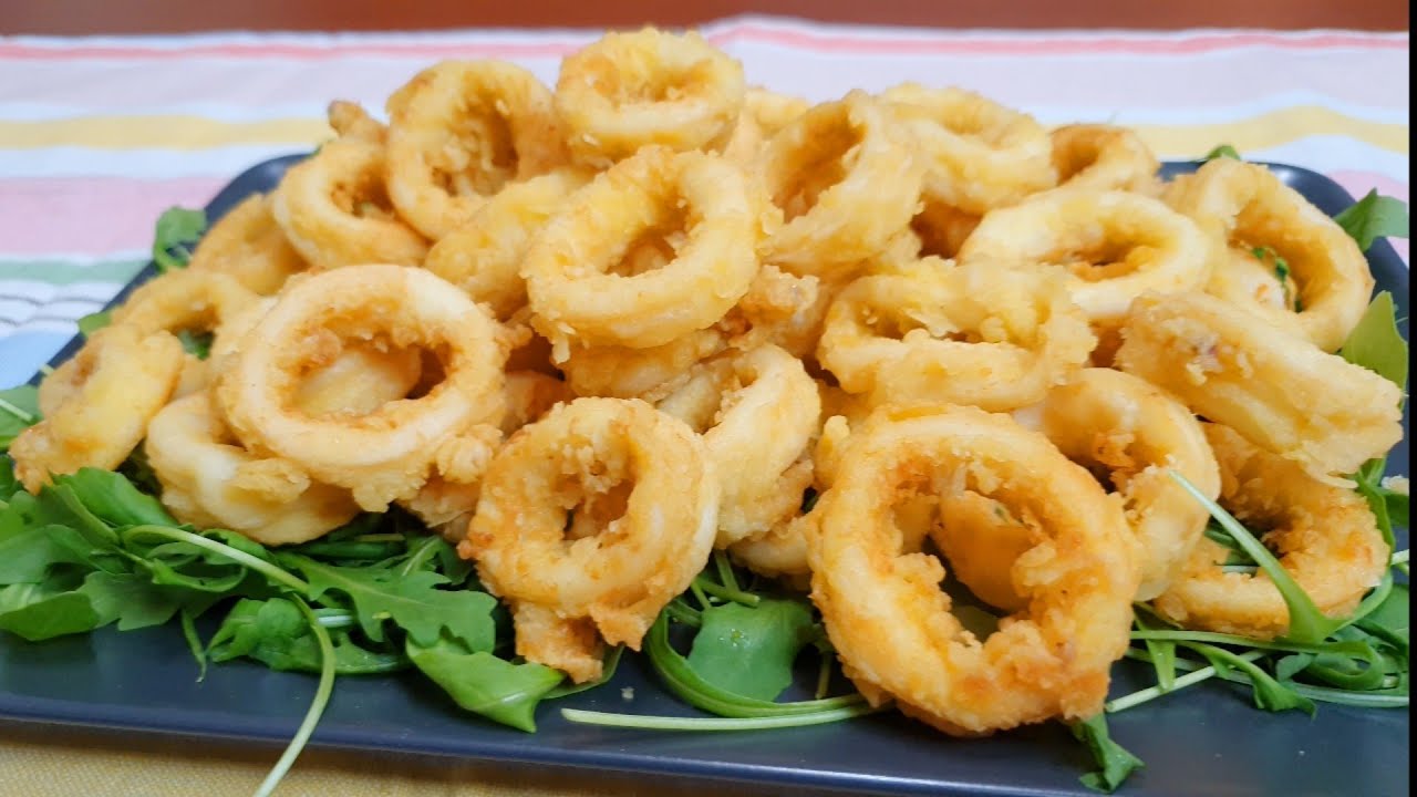 ANELLI DI CALAMARI ECCEZIONALI IN 5 MINUTI | EASY FRIED SQUID RINGS ... ANELLI DI CALAMARI ECCEZIONALI IN 5 MINUTI | EASY FRIED SQUID RINGS ...