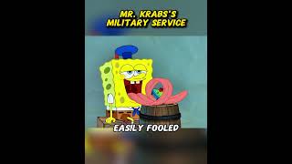 Mr  Krabs's Military Service