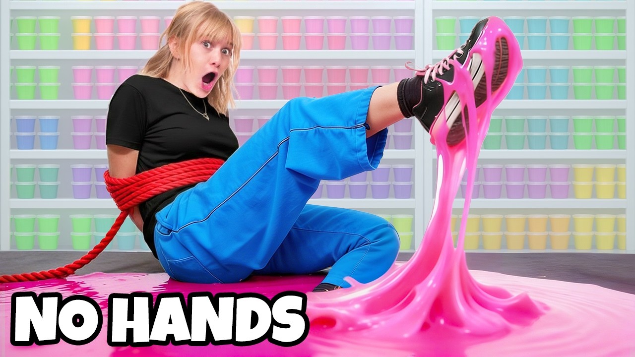 No Hands Slime Challenge!