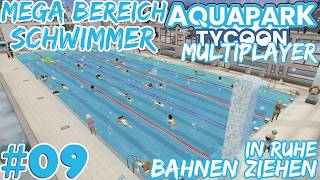 Finally a 50m pool for swimmers | Aquapark Tycoon Multiplayer [Gameplay German] screenshot 2
