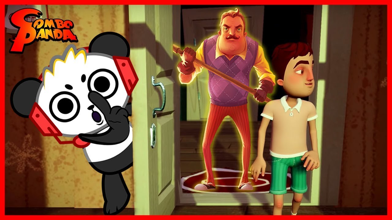 Hello Neighbor Hide N Seek The Neighbor S Son Is Gonna Get Me Let S Play With Combo Panda Youtube - roblox hello neighbor hide and seek