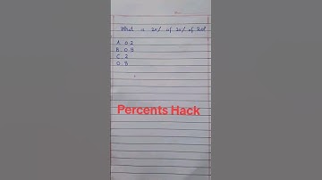 PERCENTAGE TRICKS AND SHORTCUTS ✅ | PERCENTAGE KAISE NIKALE | #shorts #trending #viral #percentage 😍