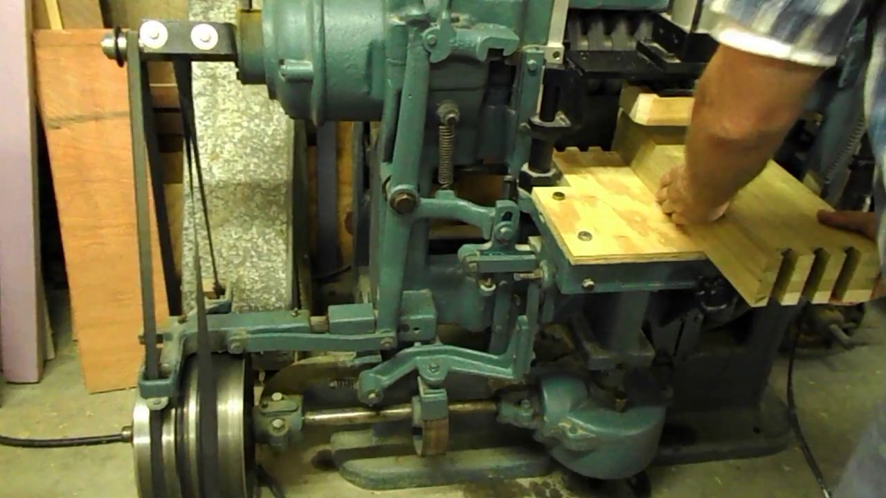 Wysong and Miles 290 Box Joint Machine YouTube