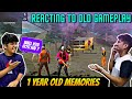 FREEFIRE || REACTING TO OUR 1 YEAR OLD FREEFIRE GAMEPLAY || OMG FUNNY MOMENTS BEST LIVE REACTION