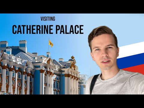 Video: Vandretur i Catherine Palace nær Skt. Petersborg