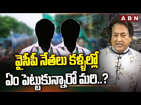 వైసీపీ నేతలు కళ్ళల్లో ఏం పెట్టుకున్నారో మరి..? | GV Rao Sensational Comments On YCP Leaders | ABN - ABNTELUGUTV