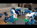 Quest 3 Mixed Reality: Controlling 2 Niryo Robot Arms