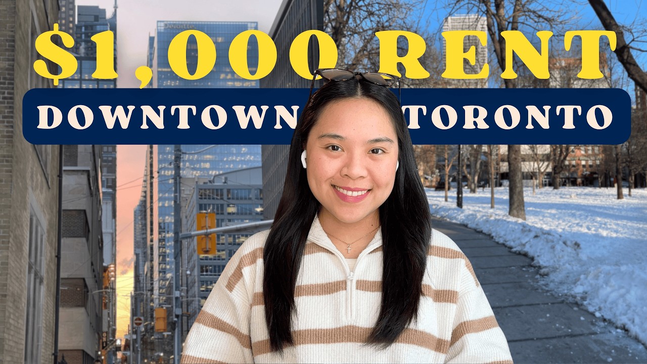 Жизнь в центре Торонто за 1000 долларов в месяц | Обзор квартиры 2026 🏡