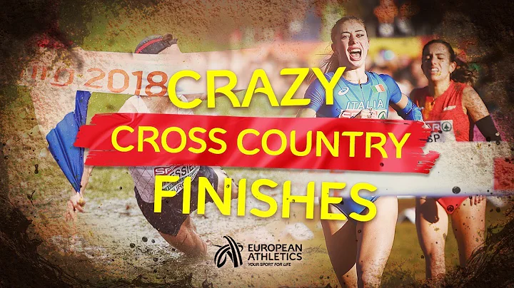 Finish-line DRAMA! 🤯 CRAZY cross country finishes! 😱🤪