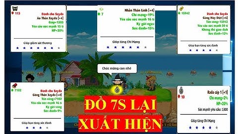 Ngoc Rong Online: Màn đập đồ 6s 7s cực hên của gianho xem là ghiền