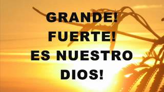 Video thumbnail of "Grande y Fuerte Miel San Marcos  Letra"