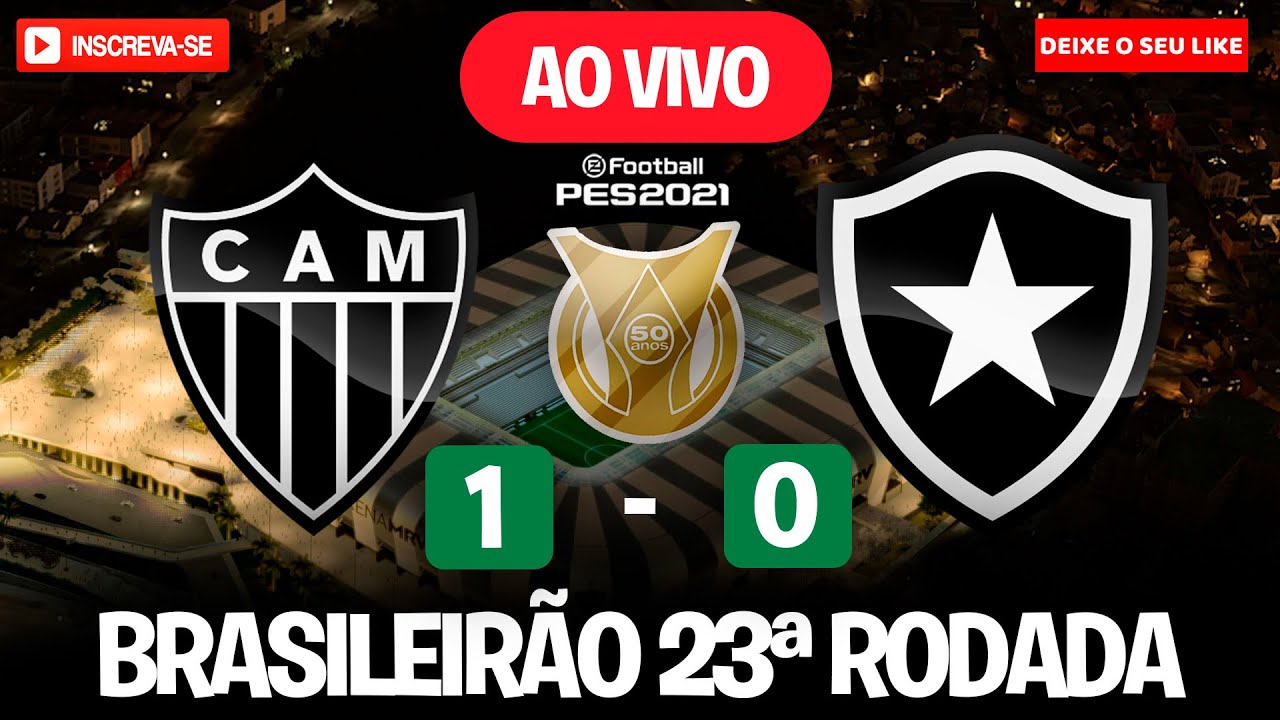 ATLETICO MG 1 X 0 BOTAFOGO AO VIVO - JOGO DE HOJE - ASSISTA AGORA ...