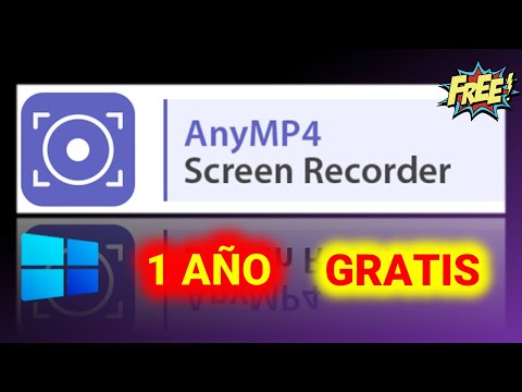 Descargar AnyMP4 Screen Recorder full, gratis y legal
