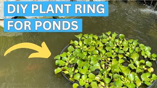 DIY Plant Ring For Ponds
