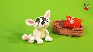 Lets Clay French Bulldog - Tutorial Polymer Clay